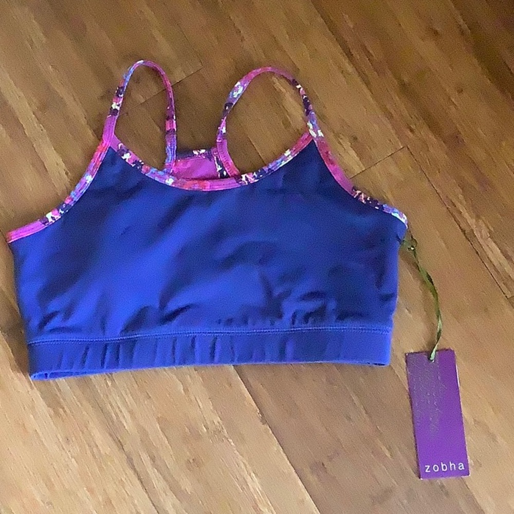 Zobha Racerback Sports Bra